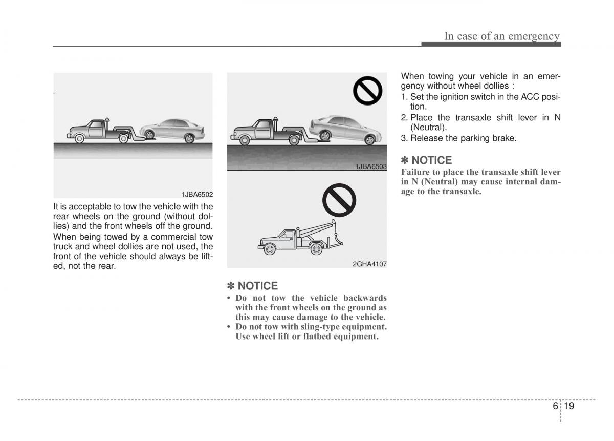 KIA Rio Pride DE owners manual / page 210