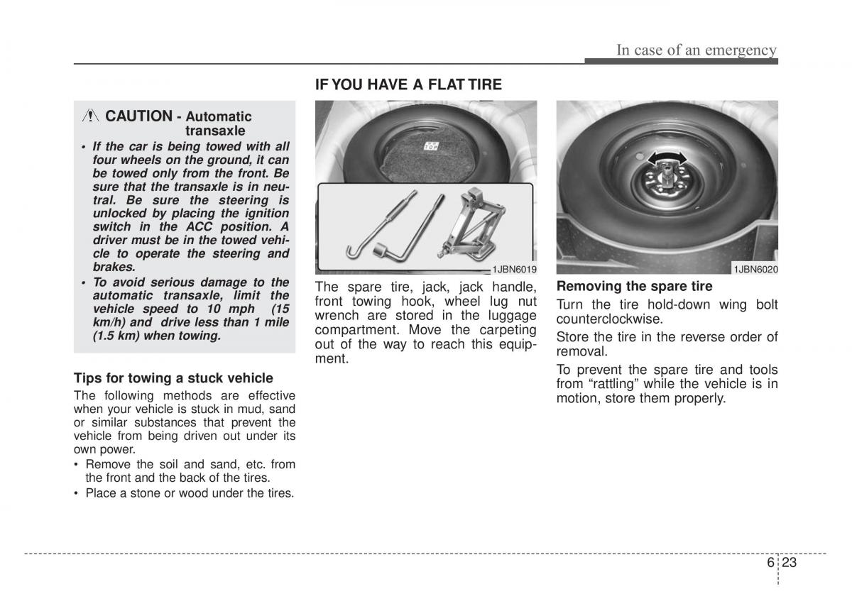 KIA Rio Pride DE owners manual / page 214