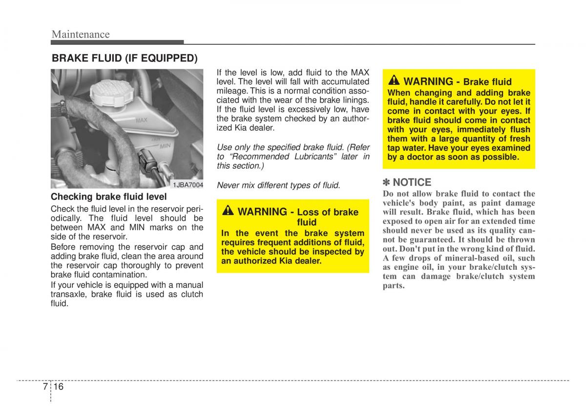 KIA Rio Pride DE owners manual / page 235