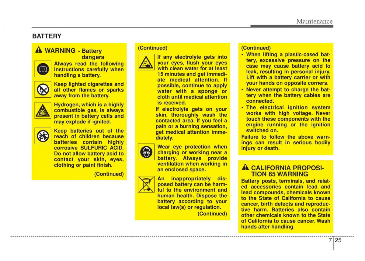 KIA Rio Pride DE owners manual / page 244