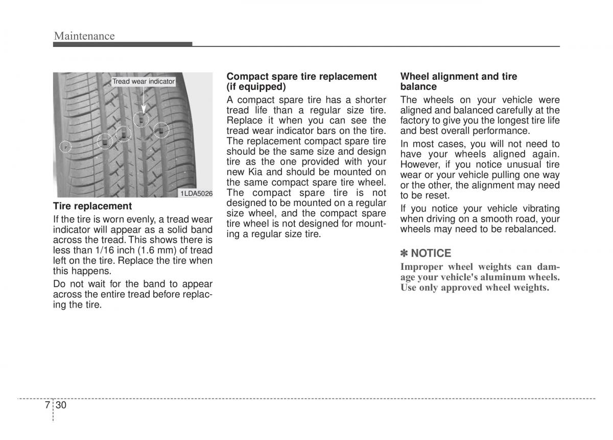 KIA Rio Pride DE owners manual / page 249