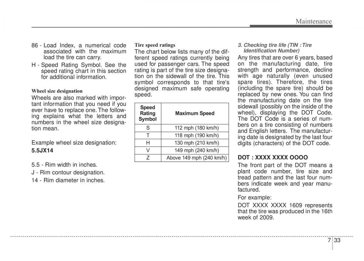 KIA Rio Pride DE owners manual / page 252