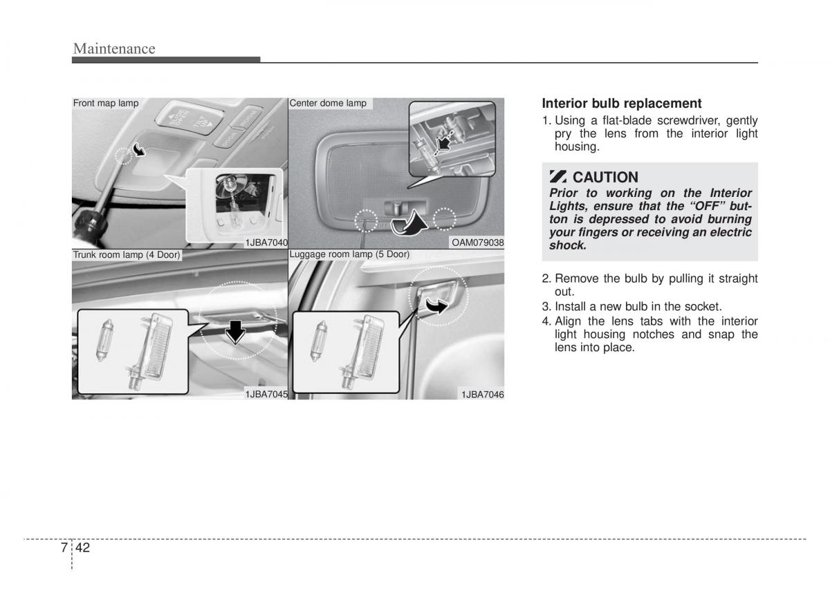 KIA Rio Pride DE owners manual / page 261