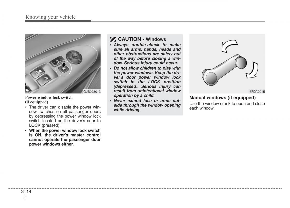 KIA Rio Pride DE owners manual / page 27