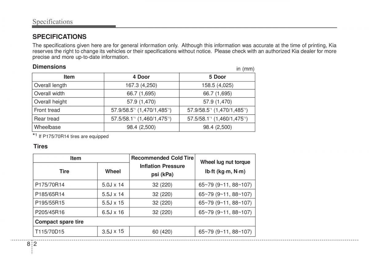 KIA Rio Pride DE owners manual / page 271