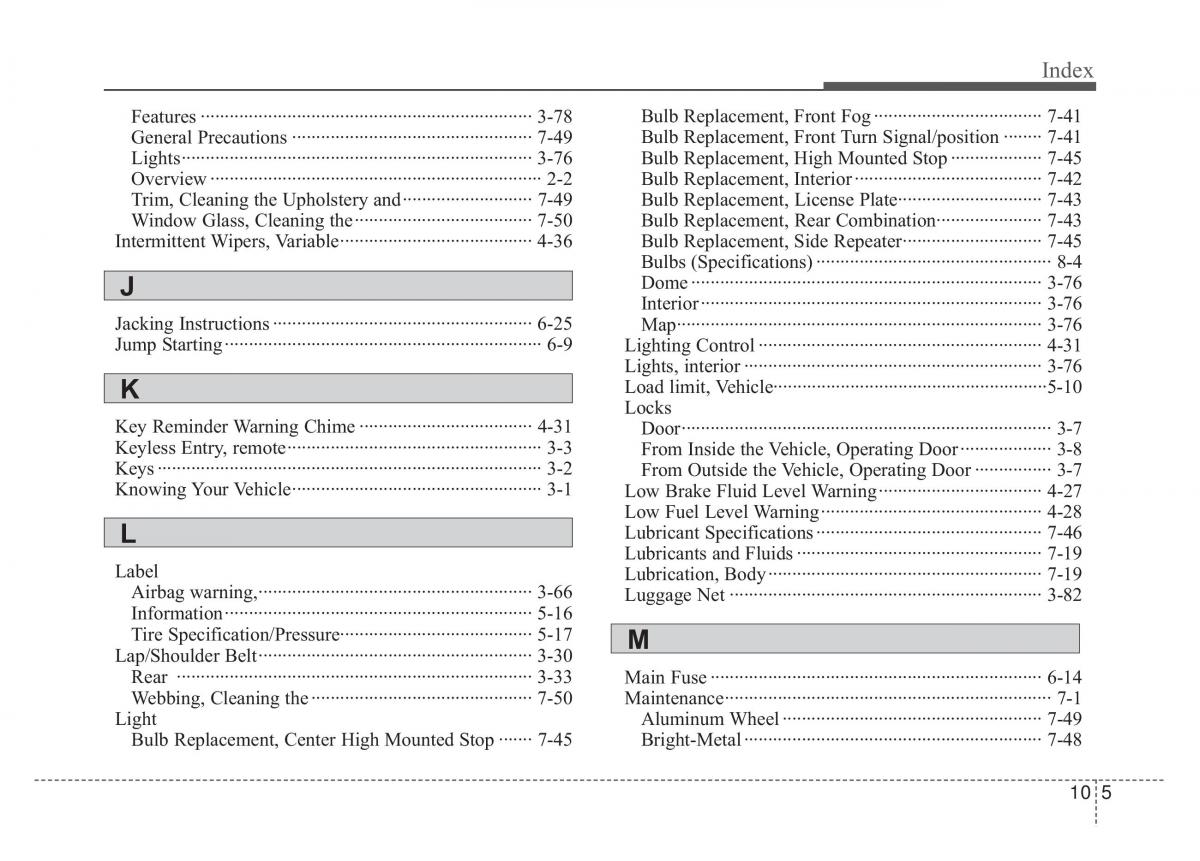 KIA Rio Pride DE owners manual / page 284