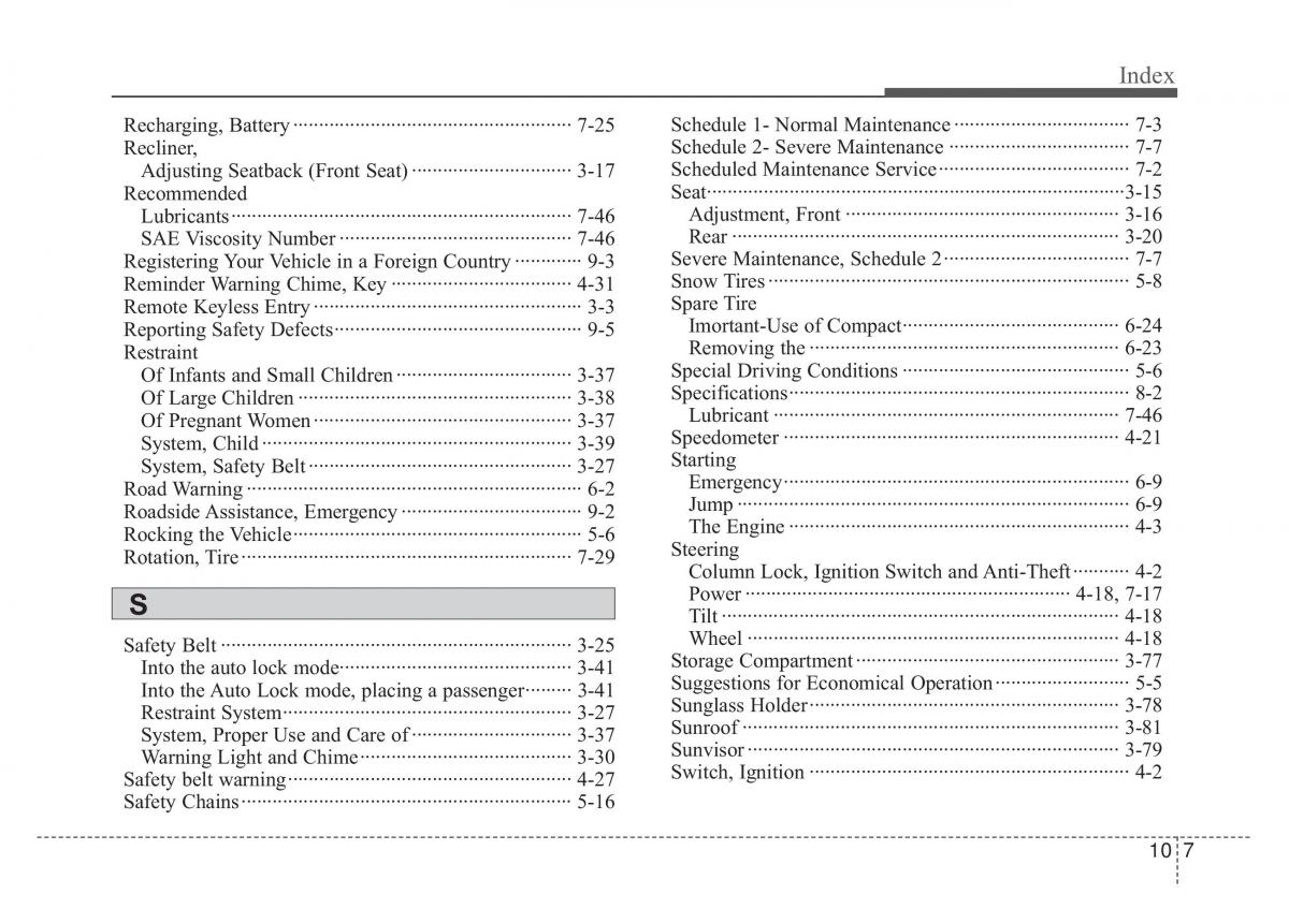 KIA Rio Pride DE owners manual / page 286