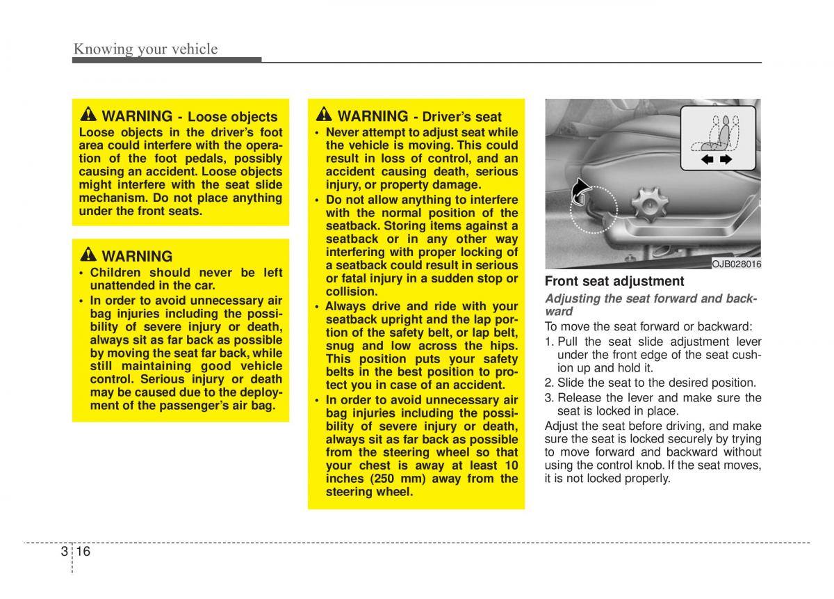 KIA Rio Pride DE owners manual / page 29