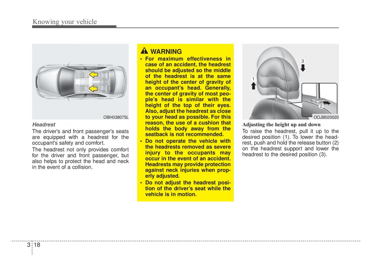 KIA Rio Pride DE owners manual / page 31