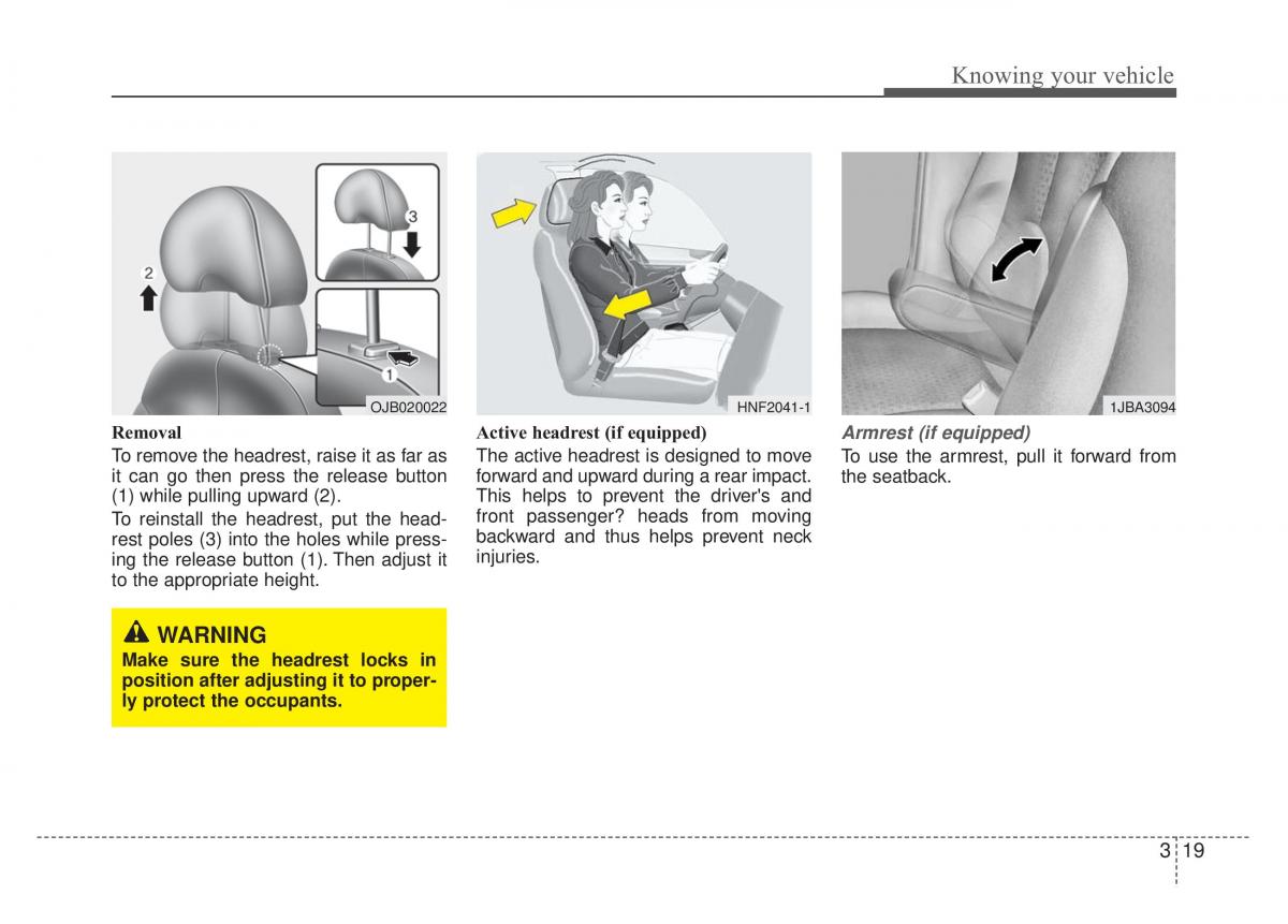 KIA Rio Pride DE owners manual / page 32