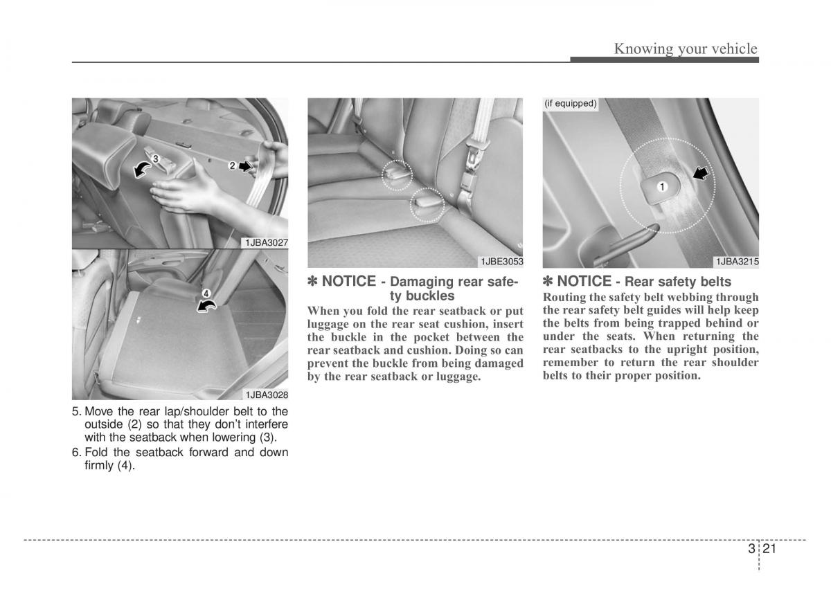 KIA Rio Pride DE owners manual / page 34