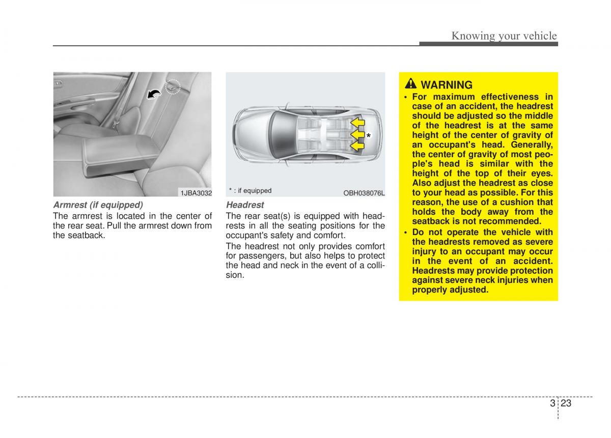 KIA Rio Pride DE owners manual / page 36