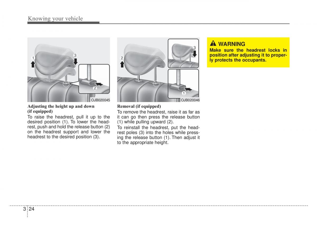 KIA Rio Pride DE owners manual / page 37