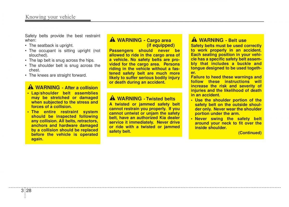 KIA Rio Pride DE owners manual / page 41