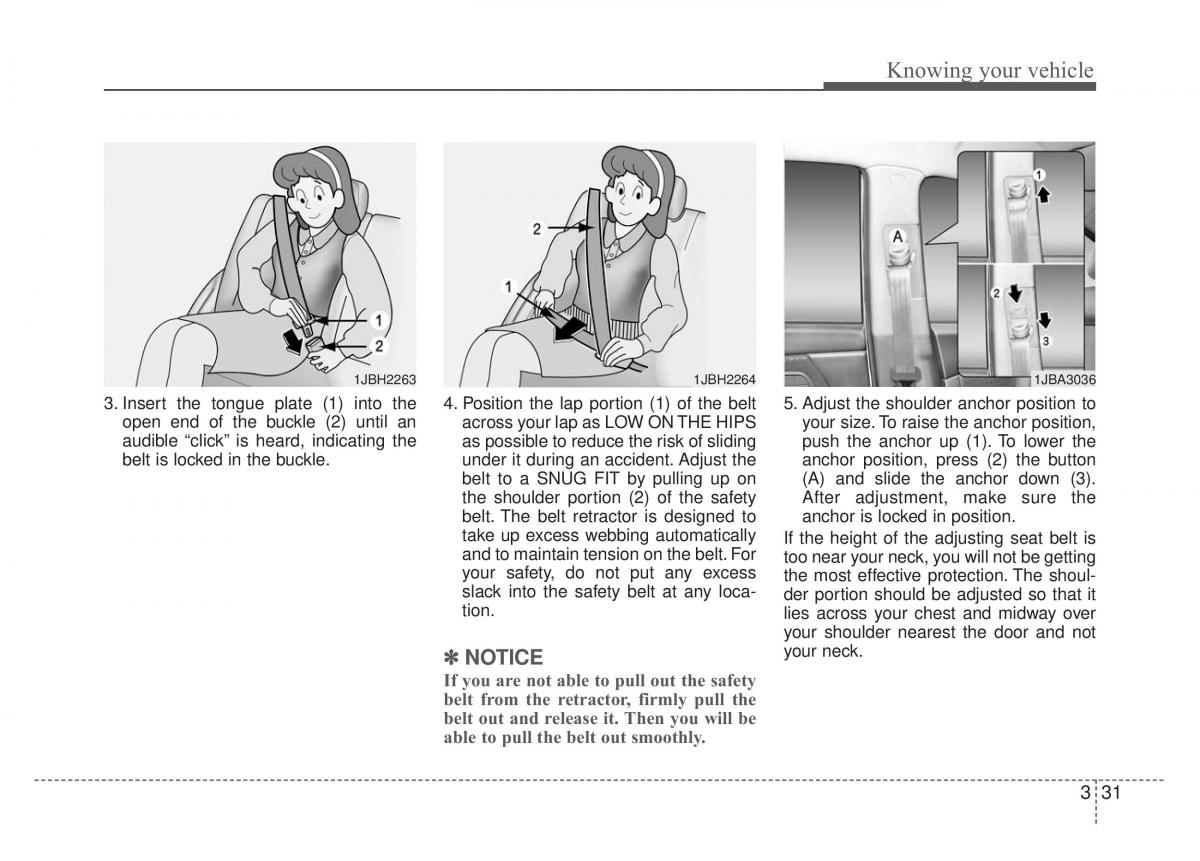 KIA Rio Pride DE owners manual / page 44