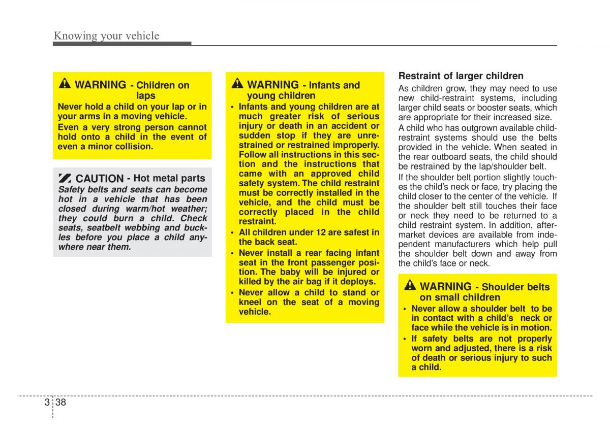 KIA Rio Pride DE owners manual / page 51