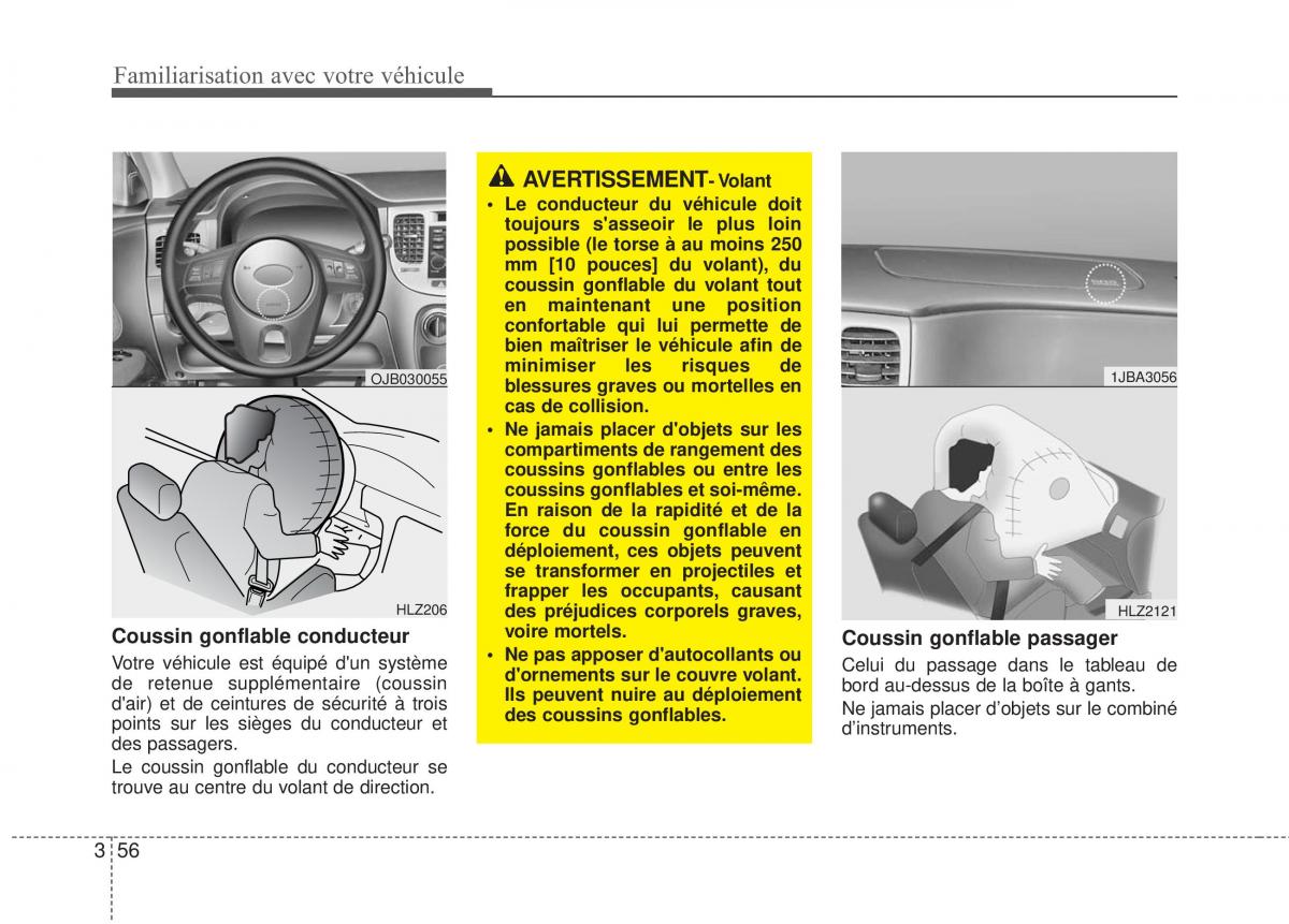 KIA Rio Pride DE manuel du proprietaire / page 66