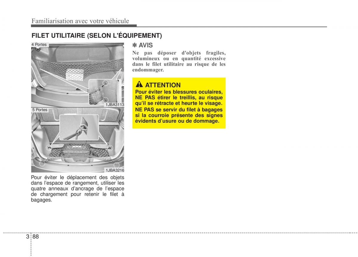 KIA Rio Pride DE manuel du proprietaire / page 98