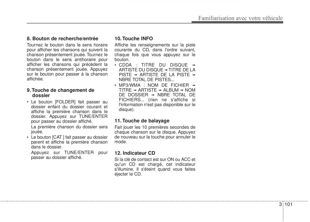 KIA Rio Pride DE manuel du proprietaire / page 111