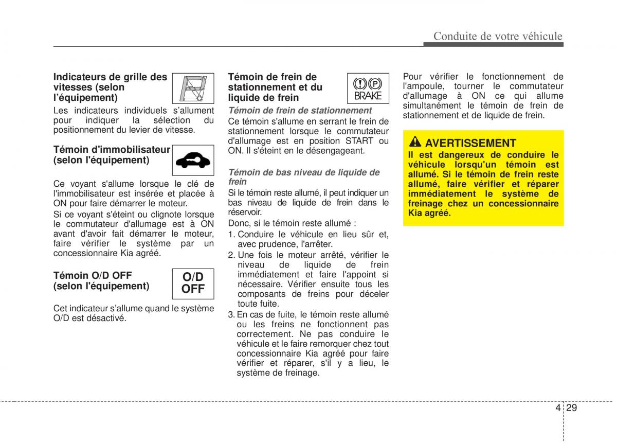 KIA Rio Pride DE manuel du proprietaire / page 151