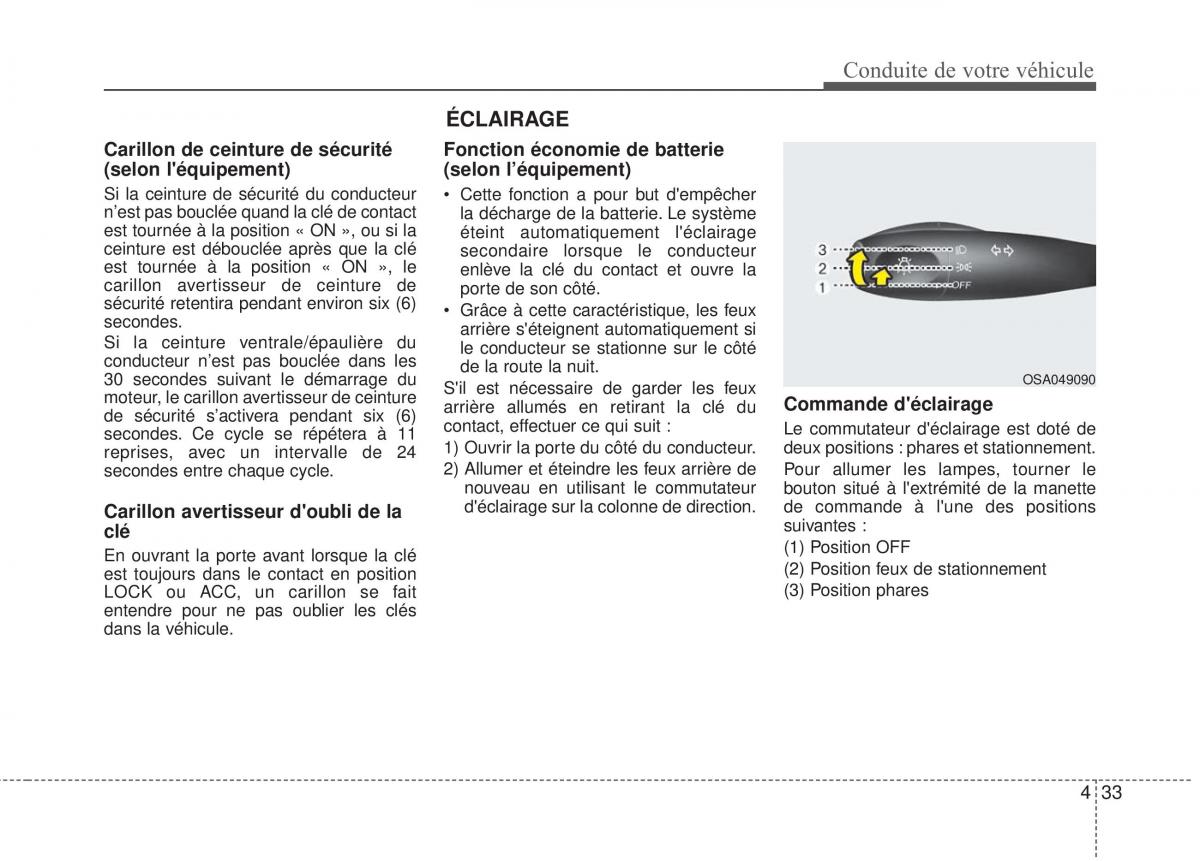 KIA Rio Pride DE manuel du proprietaire / page 155