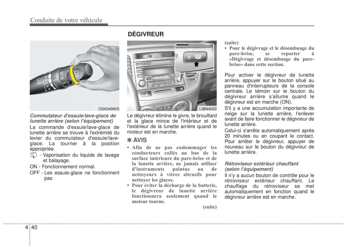 KIA Rio Pride DE manuel du proprietaire / page 162