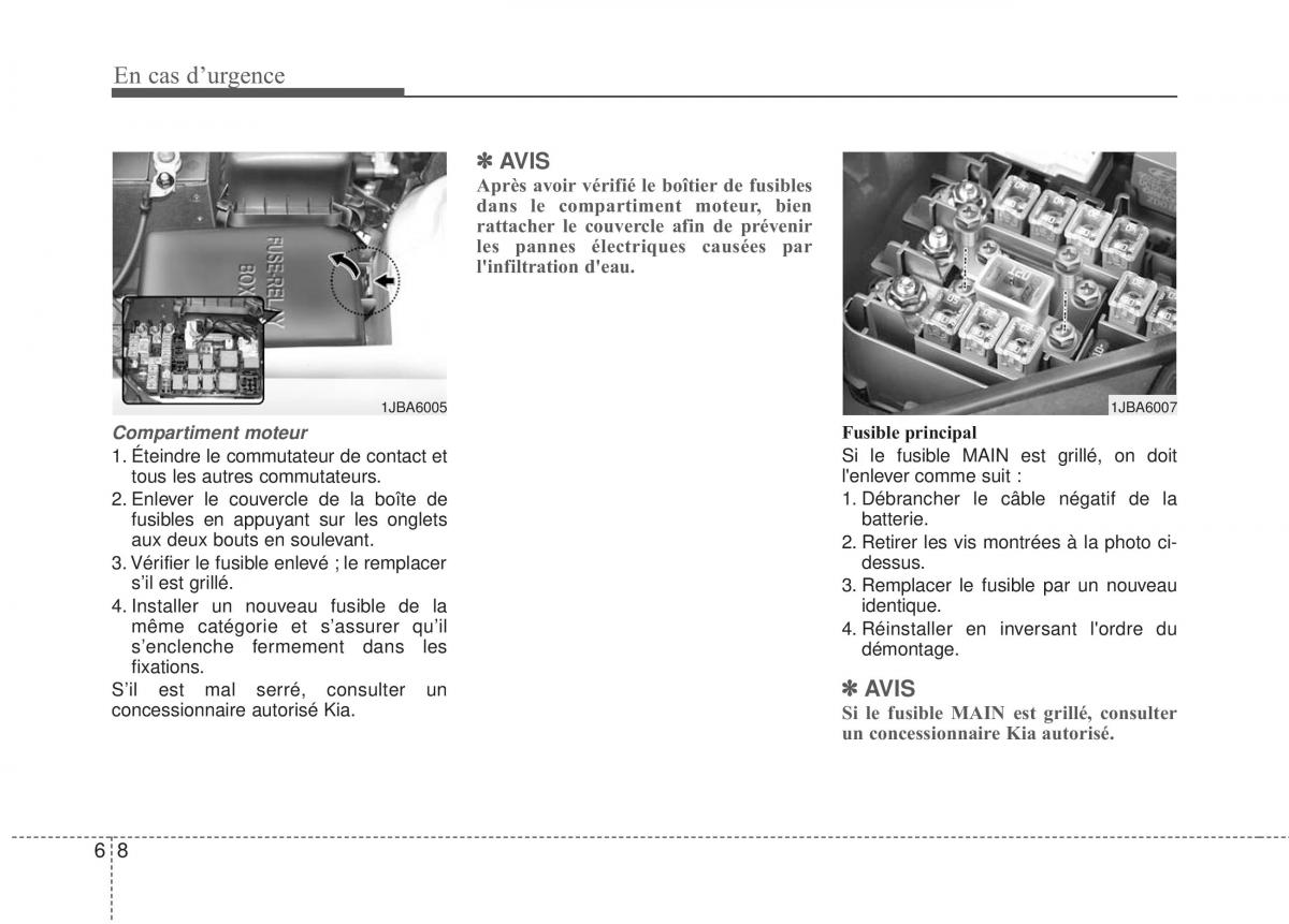 KIA Rio Pride DE manuel du proprietaire / page 190