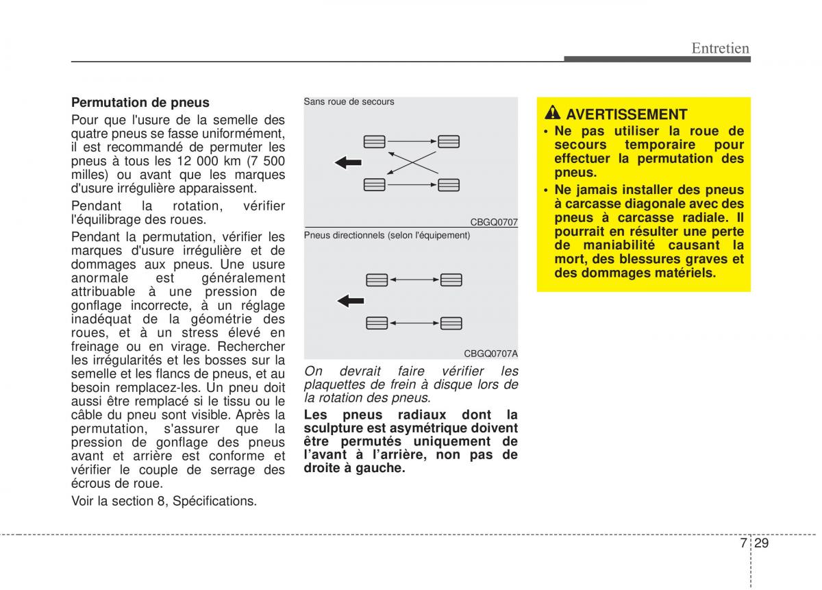 KIA Rio Pride DE manuel du proprietaire / page 234