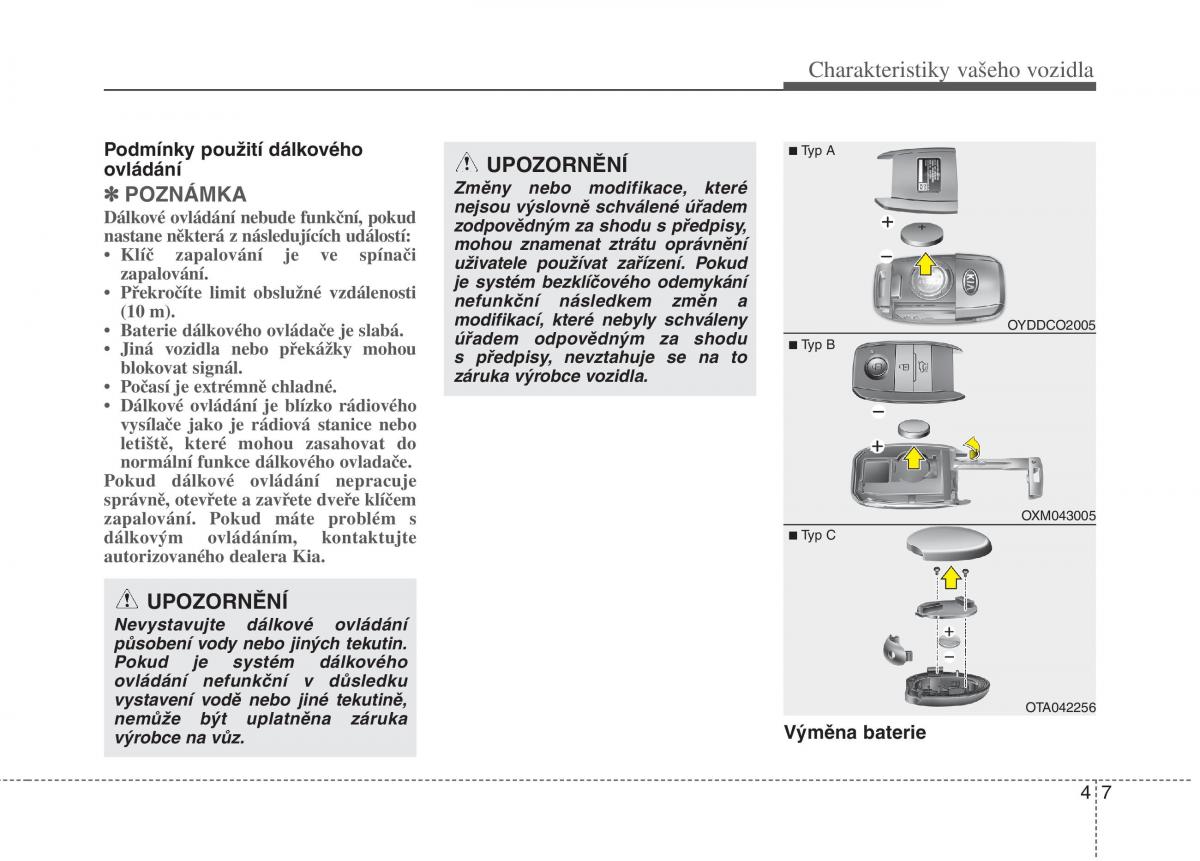 KIA Rio Pride UB navod k obsludze / page 85