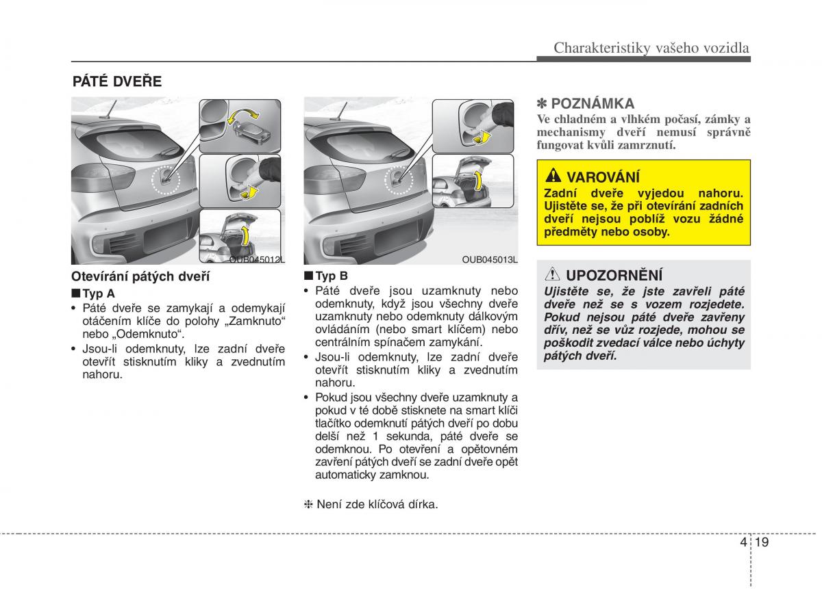 KIA Rio Pride UB navod k obsludze / page 97