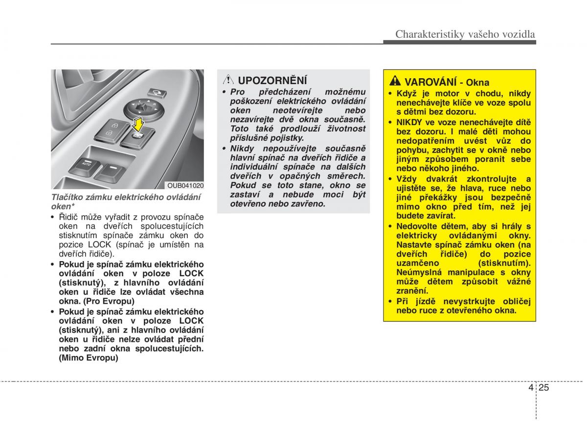 KIA Rio Pride UB navod k obsludze / page 103