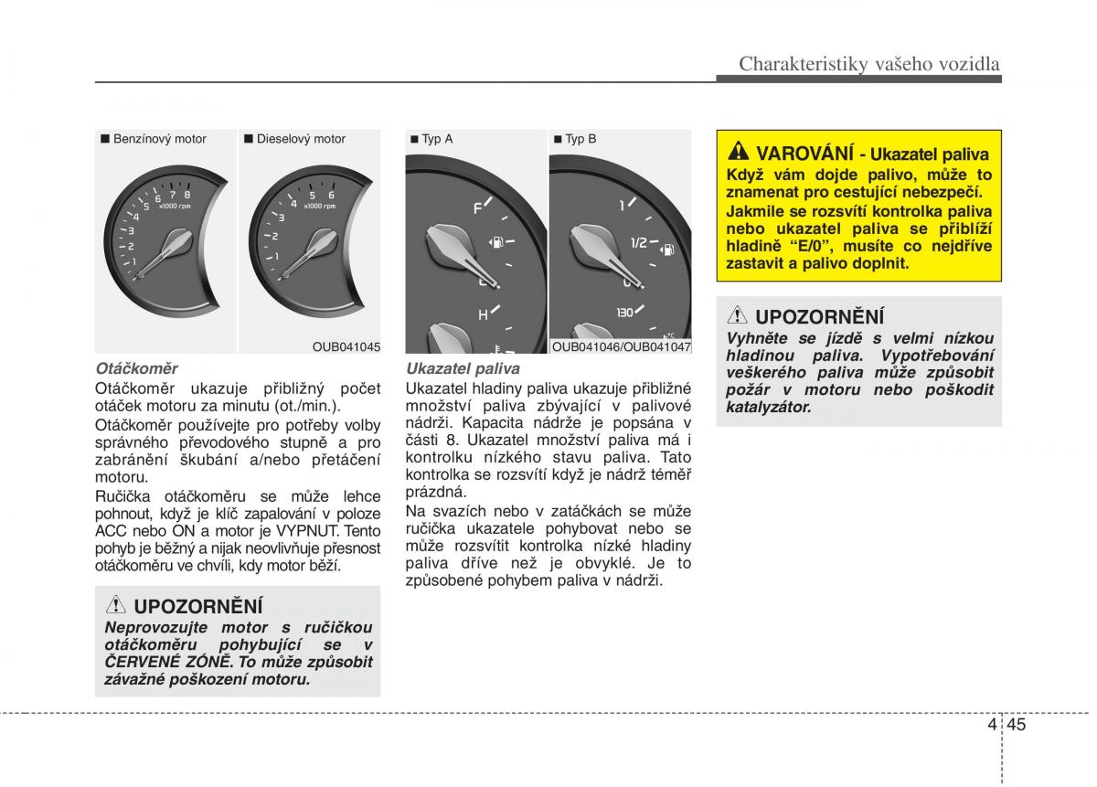 KIA Rio Pride UB navod k obsludze / page 123