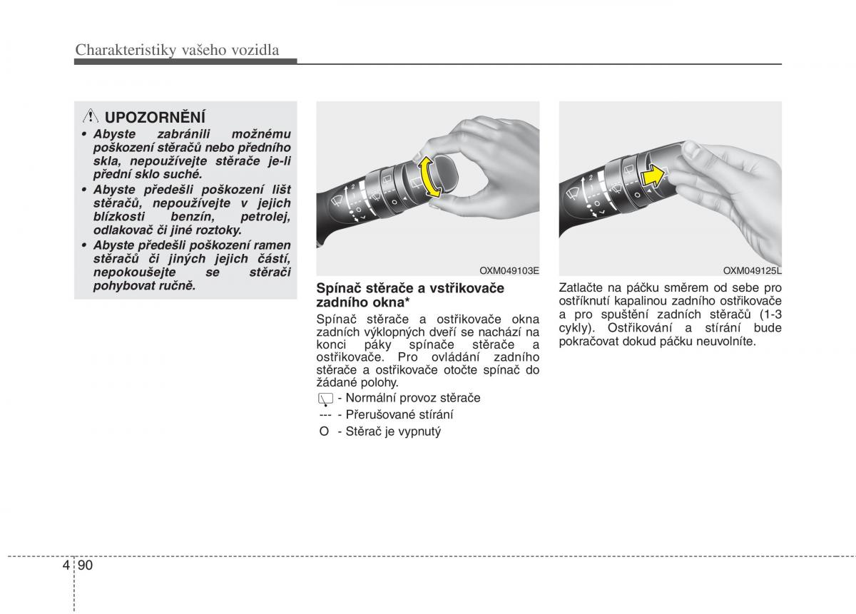 KIA Rio Pride UB navod k obsludze / page 168