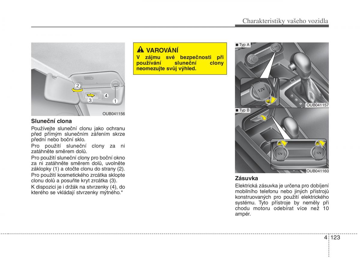 KIA Rio Pride UB navod k obsludze / page 201