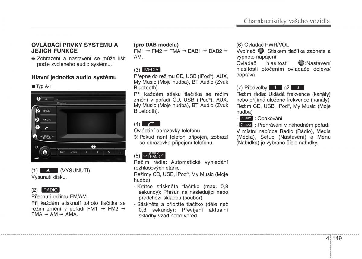 KIA Rio Pride UB navod k obsludze / page 227