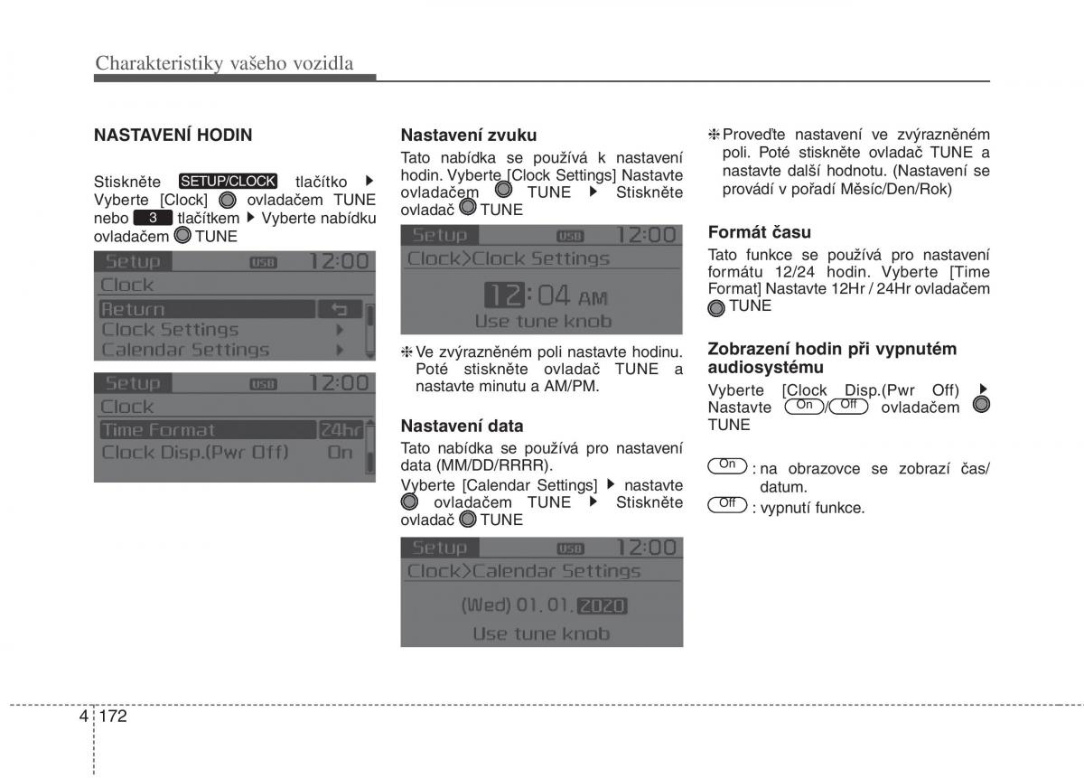 KIA Rio Pride UB navod k obsludze / page 250