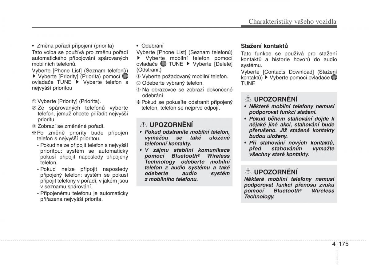 KIA Rio Pride UB navod k obsludze / page 253