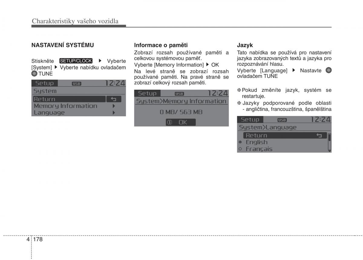 KIA Rio Pride UB navod k obsludze / page 256