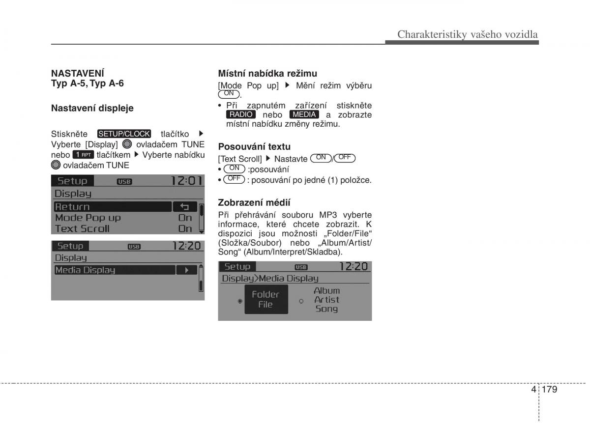 KIA Rio Pride UB navod k obsludze / page 257