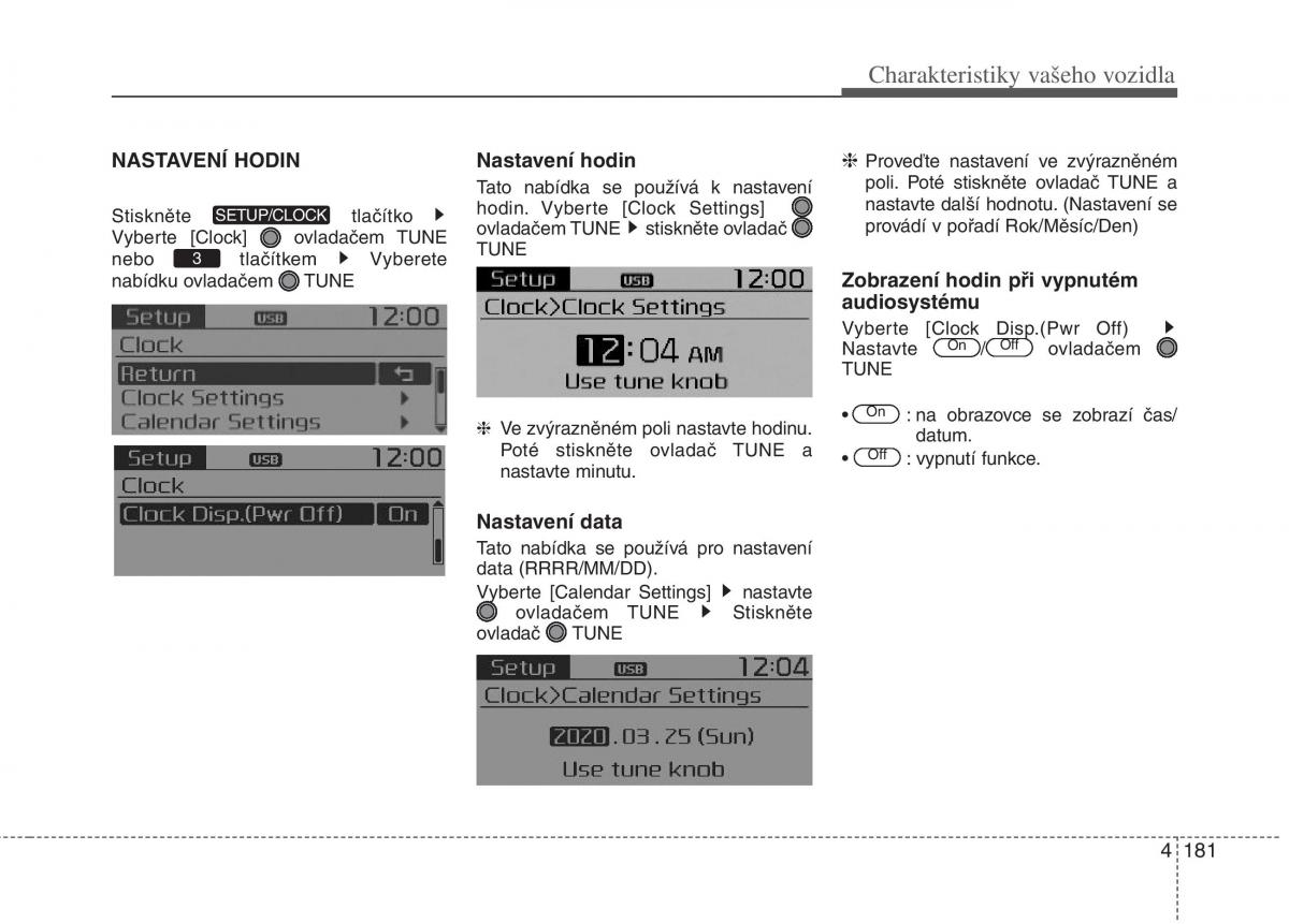 KIA Rio Pride UB navod k obsludze / page 259