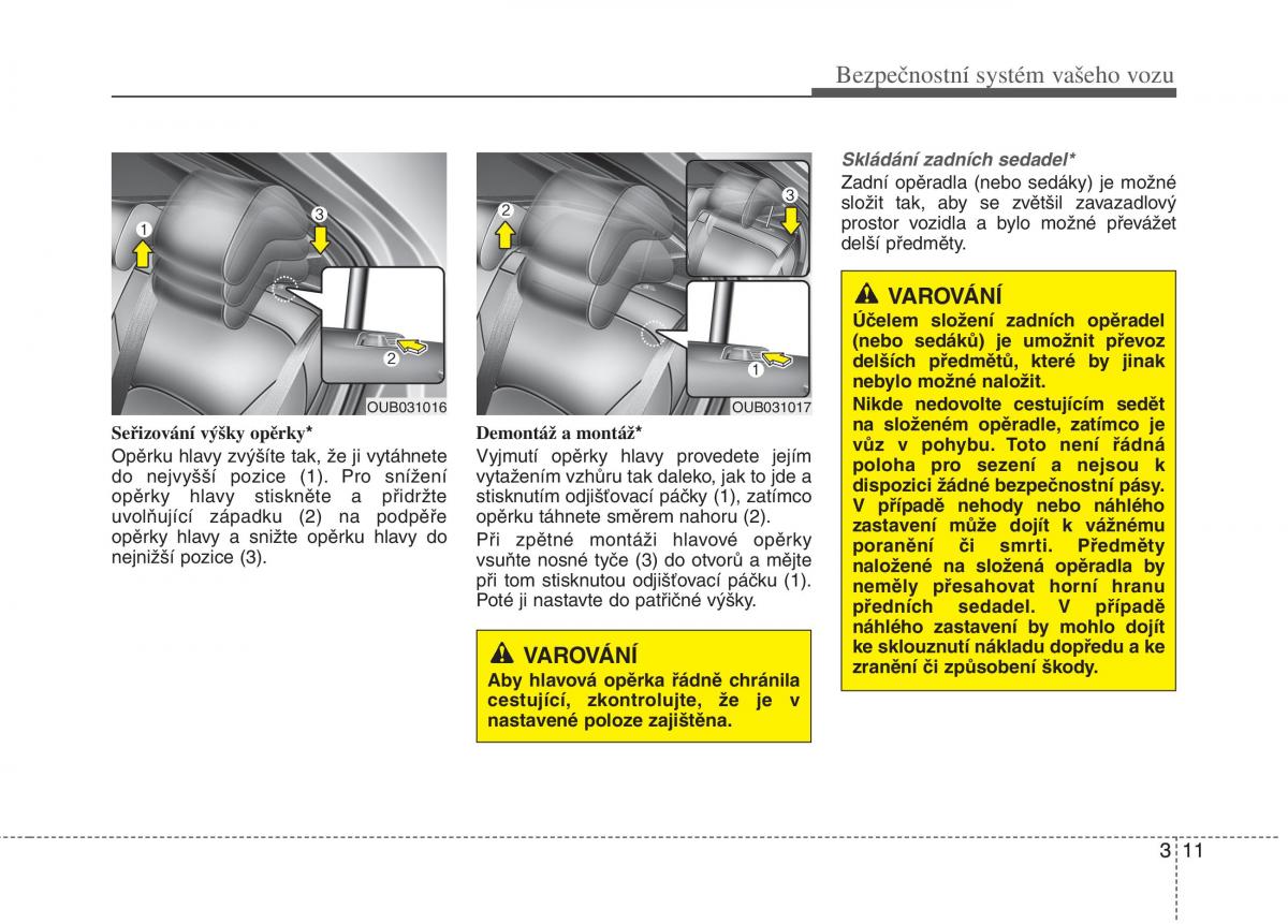 KIA Rio Pride UB navod k obsludze / page 26