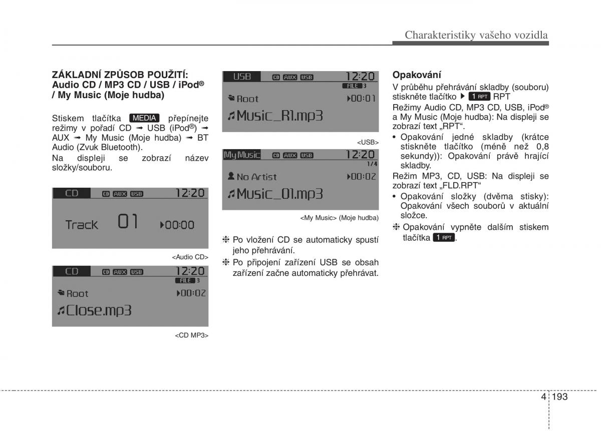 KIA Rio Pride UB navod k obsludze / page 271