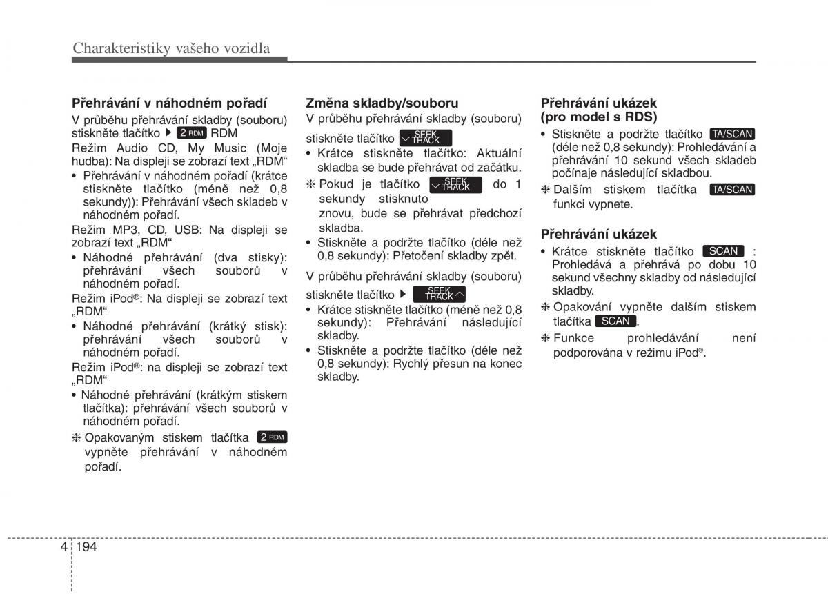 KIA Rio Pride UB navod k obsludze / page 272