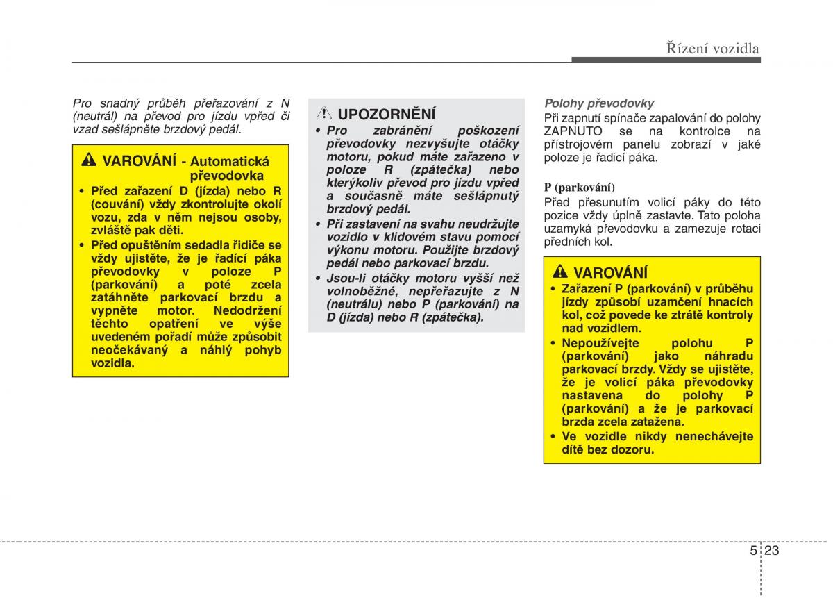 KIA Rio Pride UB navod k obsludze / page 319