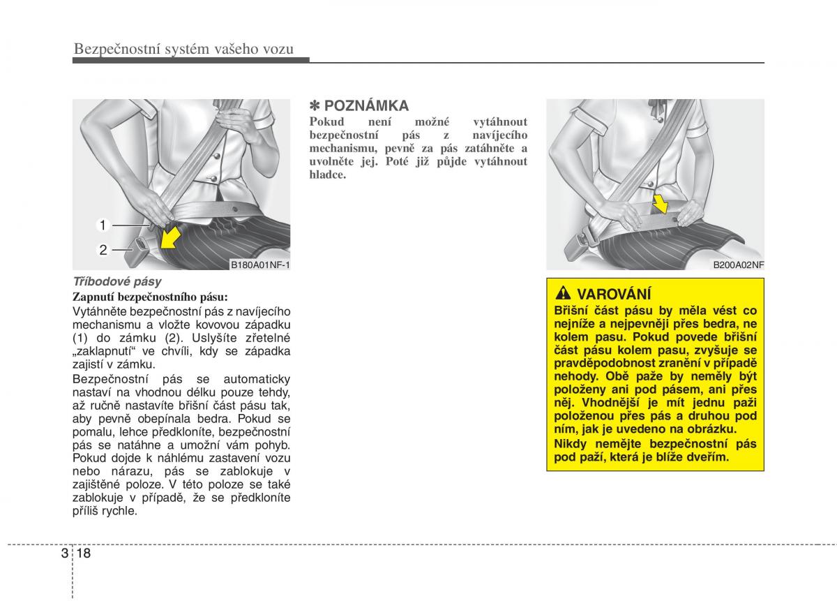 KIA Rio Pride UB navod k obsludze / page 33