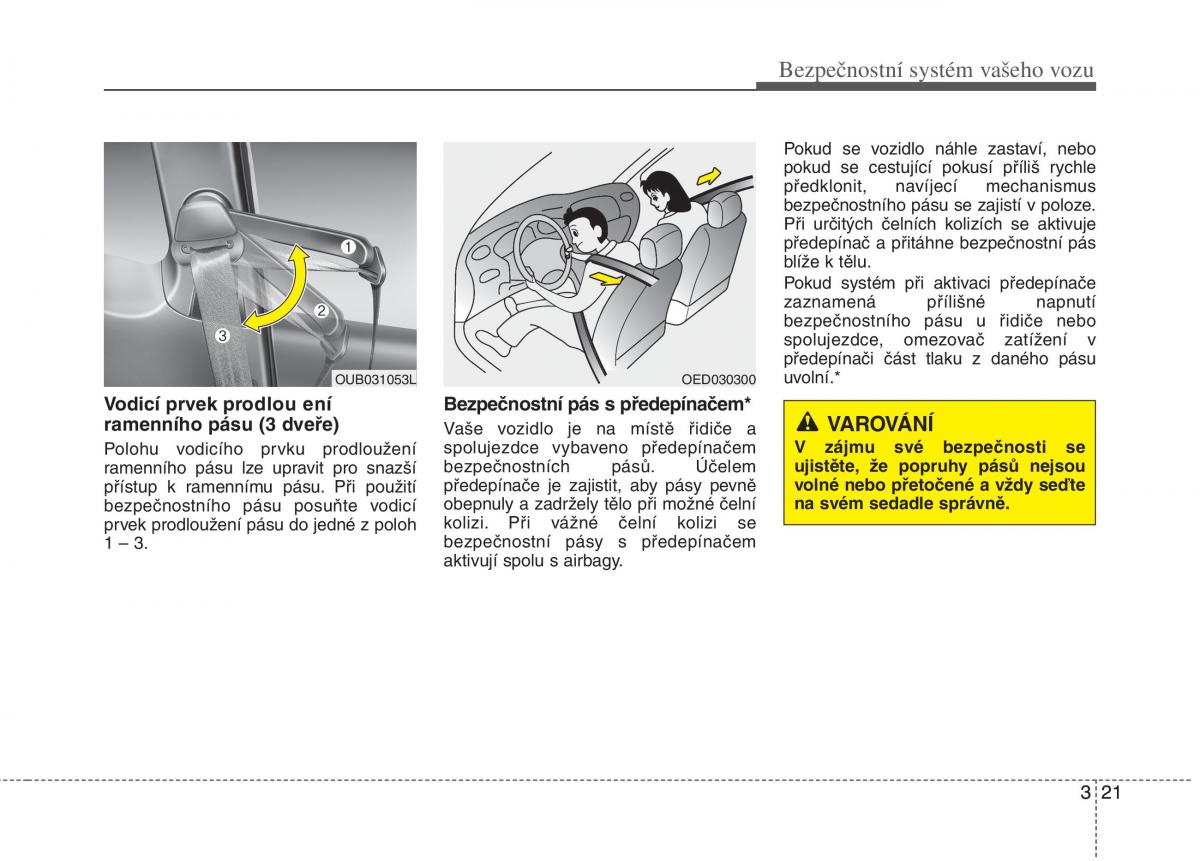 KIA Rio Pride UB navod k obsludze / page 36