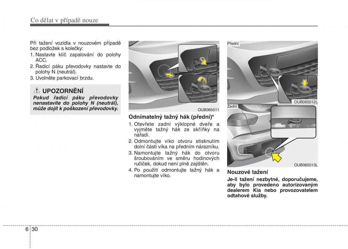 KIA Rio Pride UB navod k obsludze / page 394