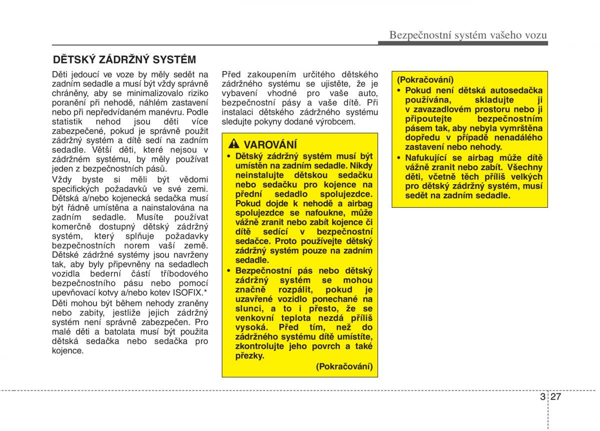 KIA Rio Pride UB navod k obsludze / page 42