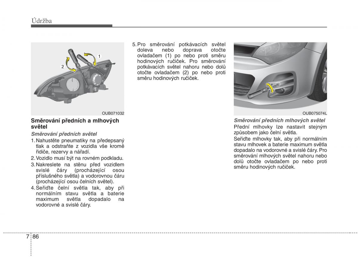 KIA Rio Pride UB navod k obsludze / page 482