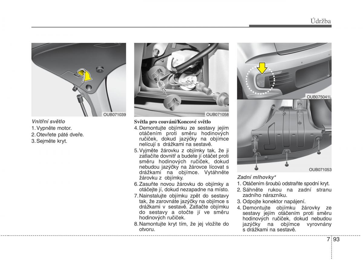 KIA Rio Pride UB navod k obsludze / page 489